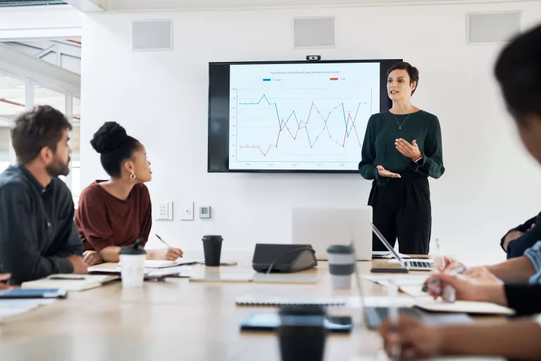 Presentation training course for business