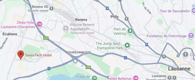 Lausanne presentation training location – close