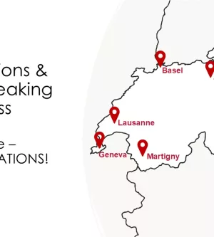 Presentation Training Locations in 5 Swiss Cities