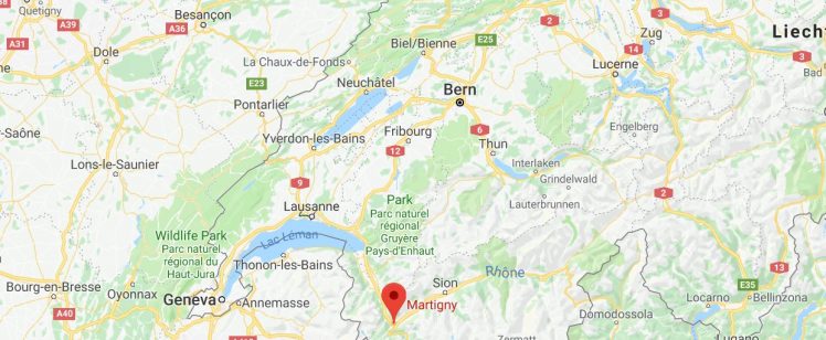 map -martigny training center