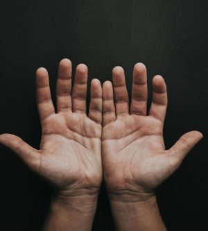 What should I do with my hands while presenting?